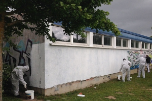 3. Anti-Graffiti-Tag der HRO