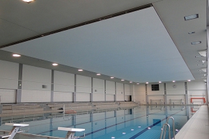 sanierte 50-Meter Halle Neptun 