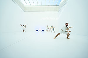 White Cube mit Dach